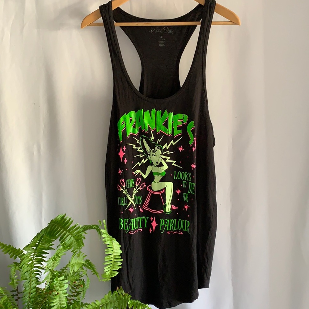 Pinky Star Frankie’s Beauty Parlour Tank